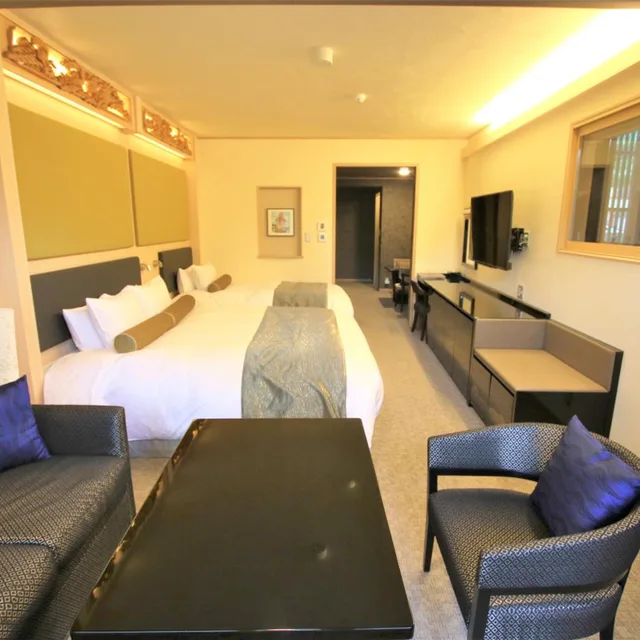 غرفة كومفورت ديلوكس بسريرين منفصلين، Hotel Alza Kyoto 3/8