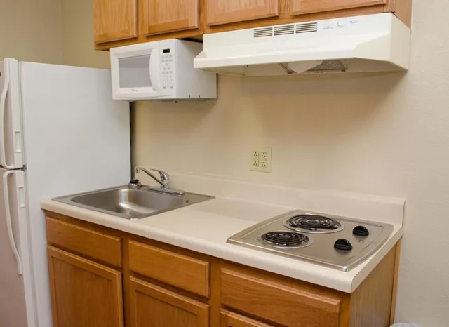 غرفة بسريرين مزدوجين، WoodSpring Suites Houston I-10 West 6/7