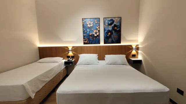 غرفة ديلوكس ثلاثية، Slaviero Hotel Londrina Flat 3/5