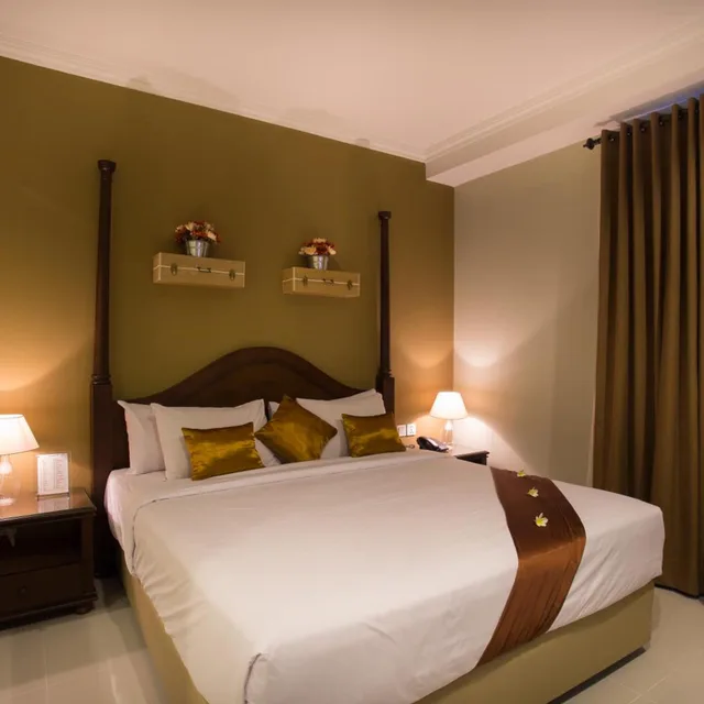غرفة ديلوكس بسرير مزدوج بشرفة، Amalfi Seminyak 4/10