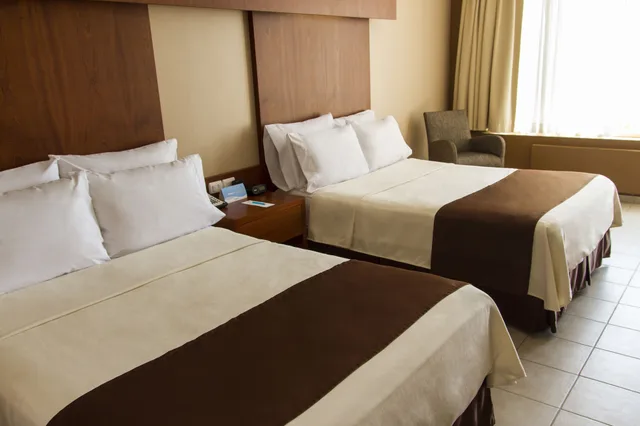 غرفة ديلوكس بسريرين مزدوجين بإطلالة على البحر بشرفة، Mantahost Hotel 4/10
