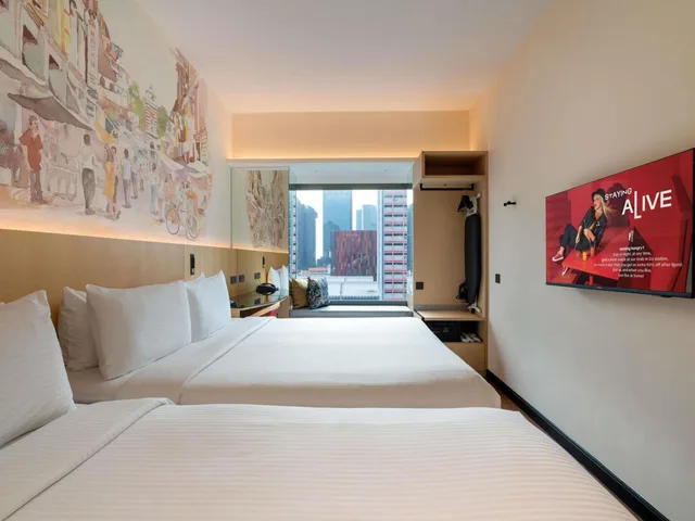 غرفة سوبيريور عائلية بسرير كينج وسرير فردي، Ibis Singapore on Bencoolen 12/20