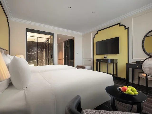 غرفة ديلوكس بسريرين منفصلين بإطلالة على المدينة، T Boutique Hotel 3/3