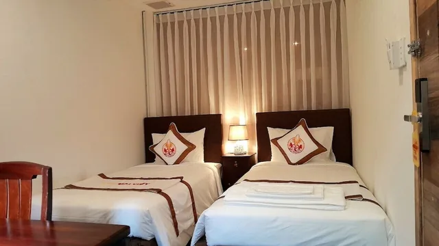 غرفة قياسية بسرير كوين بغرفة نوم واحدة بحمام خاص، The Rice Hotel & Tour - 40 Bui Vien No 9 5/10