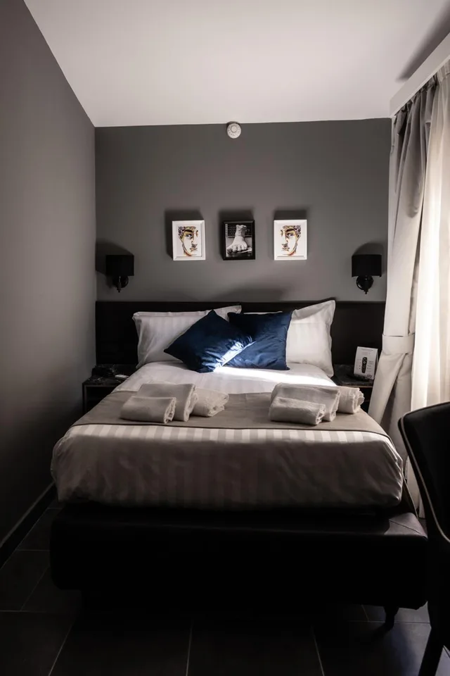 غرفة بسريرين منفصلين بشرفة، Relais Manzoni 2/8