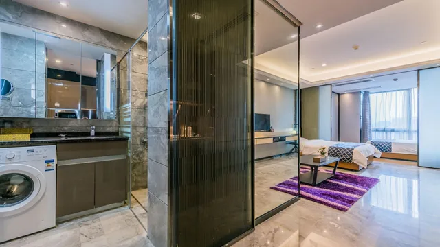 جناح بريميوم بإطلالة على المتنزه، Nomo Beijing Rd.Jiedenga-Mall Apartment 3/5