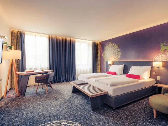غرفة بسريرين كوين، Mercure Hotel Muenchen City Center 2/8