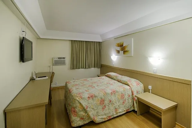 Standard, Single, Double Bed, Hotel Golden Park Curitiba by Nacional Inn 3/7