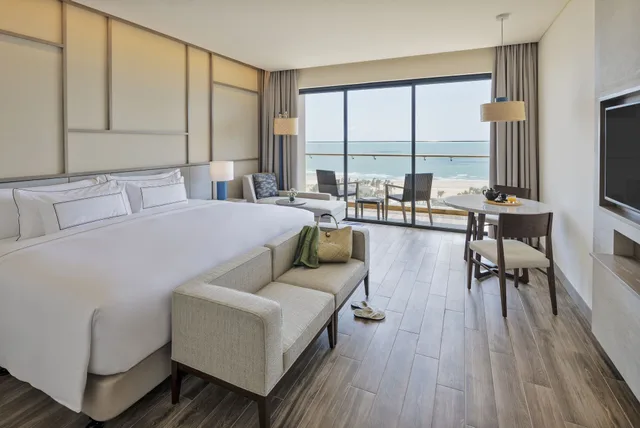 غرفة ديلوكس بسريرين منفصلين بإطلالة على البحر، Melia Ho Tram Beach Resort 2/7
