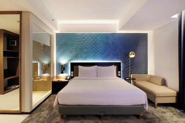 غرفة غراند ديلوكس بسرير مزدوج، Swiss-Belinn Airport Surabaya 2/2