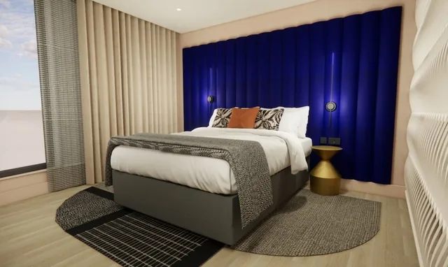 غرفة بريميوم بسرير كينج، Hotel Indigo Gloucester - The Forum by IHG 2/6