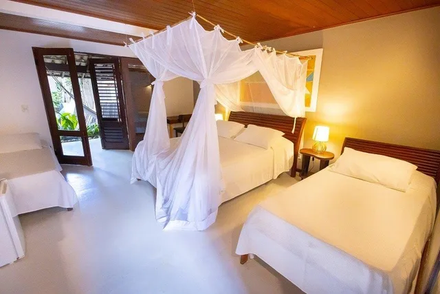 غرفة فاخرة رباعية، Hotel Pousada Coqueiros 3/9