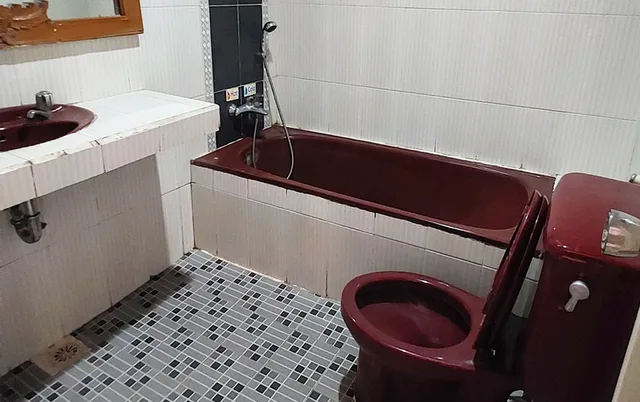 غرفة ديلوكس بسريرين منفصلين، Hotel Semeru Bogor 4/4