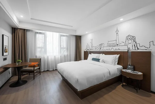 غرفة ديلوكس بسرير كينج، Urcove By Hyatt Beijing Forbidden City 1/1