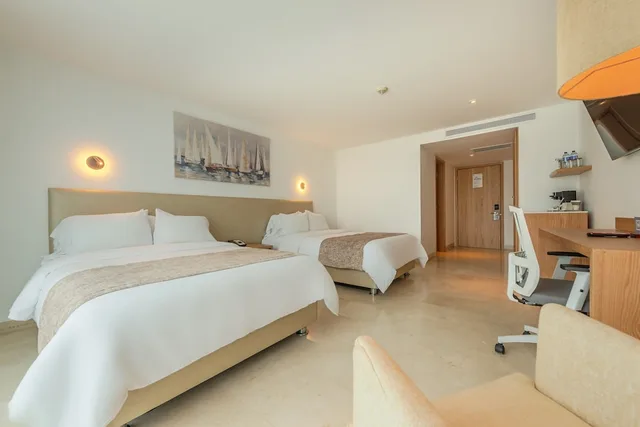 غرفة بسريرين مزدوجين، Radisson Cartagena Ocean Pavillion Hotel 1/3
