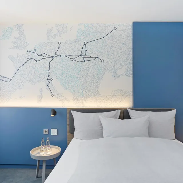 غرفة كومفورت بسرير كينج، H4 Hotel Leipzig 6/10