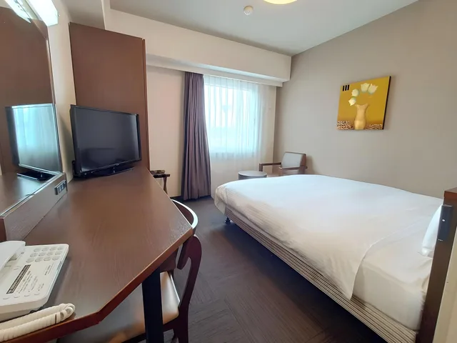 غرفة في المبنى الرئيسي، Hotel Route-Inn Iwakiizumi Ekimae 1/2