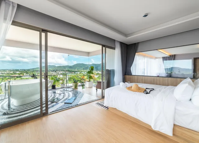 Panorama, Suite, King Bed، The Blue 1/1
