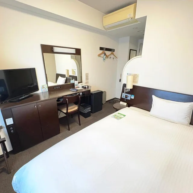 غرفة كومفورت مفردة للمدخنين، Hotel Route-Inn Tsuruoka Ekimae 1/2