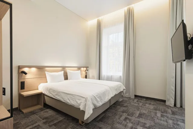غرفة عصرية بسرير مزدوج، City Hotels Algirdas 3/6