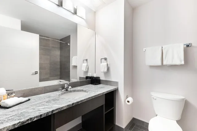 غرفة قياسية بسريرين كوين، Park Inn By Radisson Edmonton Airport 3/3