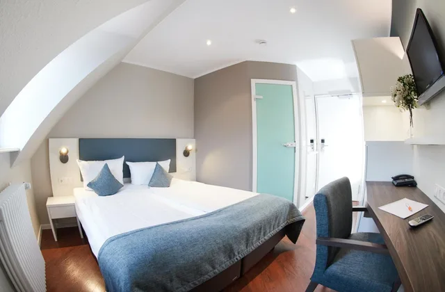 غرفة اقتصادية بسرير كينج، Stadthotel Freiburg 1/6