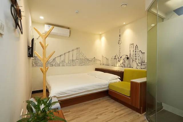 Standard, Double Bed, No Window, Shanghai Meego Youth Hostel 6/7