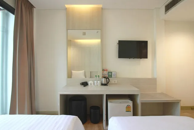 غرفة قياسية بسريرين منفصلين، Ten Stars Hotel Pratunam 6/10