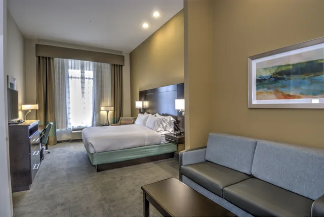 جناح بسرير كينج مع أريكة، Holiday Inn Express And Suites Austin South 3/6