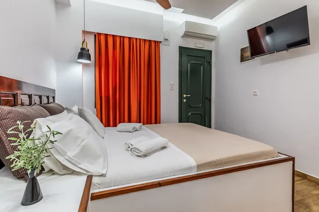 غرفة سوبيريور بسرير مزدوج بإطلالة على المسبح، Rigas Hotel Skopelos 3/9