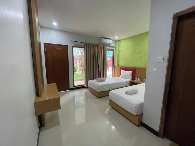 غرفة سوبيريور بسريرين منفصلين، Melati Resort & Hotel 3/7