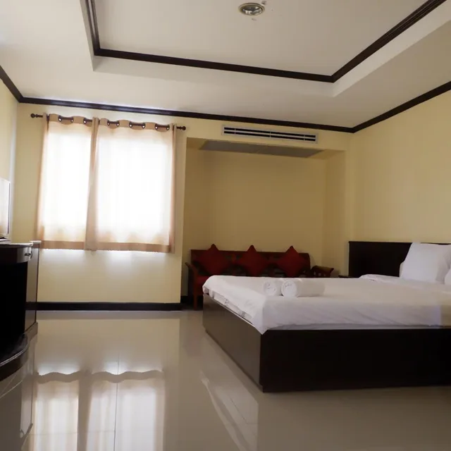 غرفة قياسية بسرير مزدوج، Auychai Grand Hotel 2/8