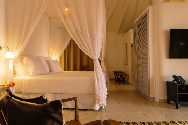 بنغل مفرد بإطلالة على الحديقة، Bom Bom Island Resort 1/4