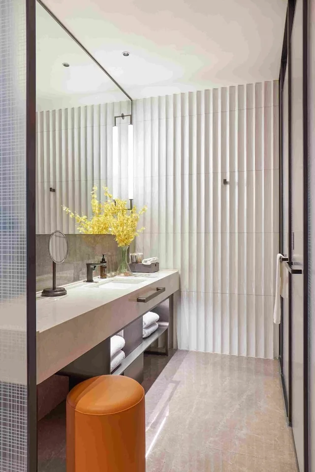 غرفة سوبيريور مفردة بسرير كينج، UrCove by HYATT Shanghai West Riverside 5/6