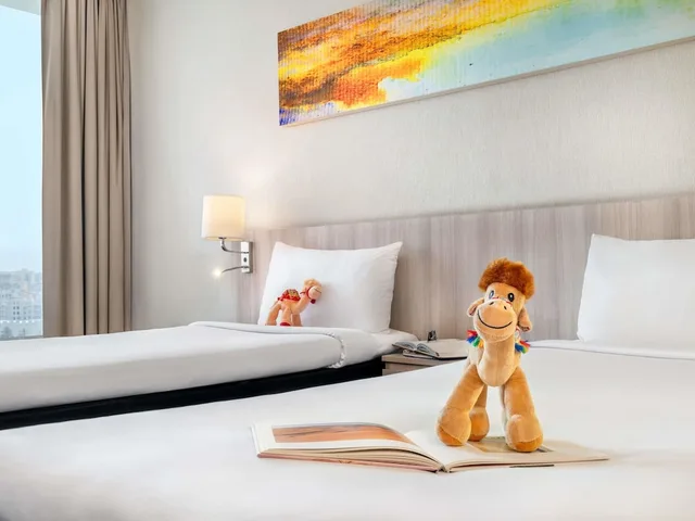 غرفة قياسية بسريرين منفصلين، Ibis Styles Dragon Mart Dubai 7/10
