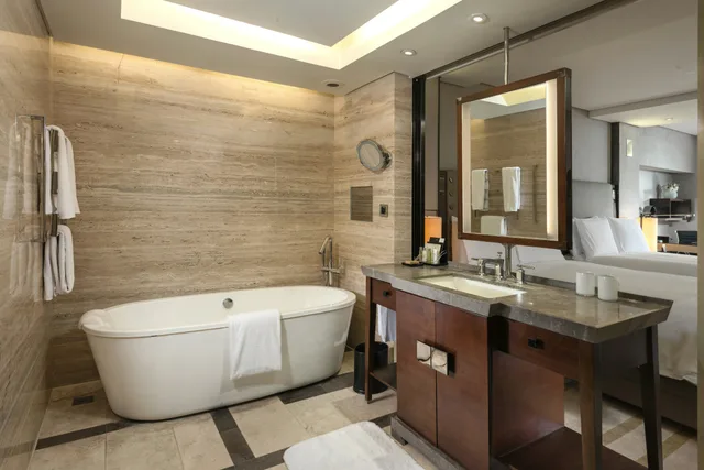غرفة ديلوكس بسريرين منفصلين، Hilton Beijing Wangfujing 7/9