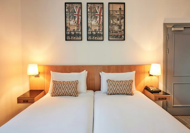 غرفة قياسية بسريرين منفصلين، Thistle London Bloomsbury Park 6/9