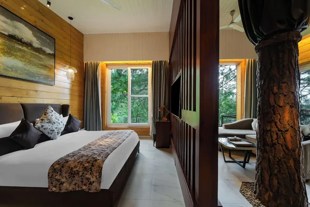 Plus, Premium, Cottage, King Bed, Valley View، UNA Comfort Kasauli Hills Resorts 4/10