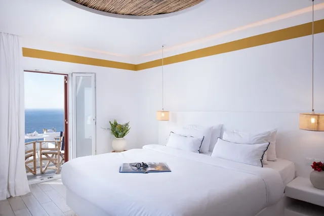 غرفة سوبيريور بسرير كوين بإطلالة على البحر، Hotel Tagoo 2/8