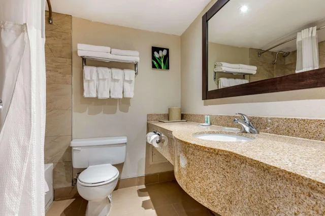 غرفة رباعية بسريرين كوين، Quality Inn and Suites Brampton 7/8