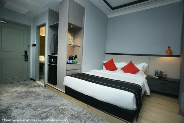 غرفة ديلوكس بسرير مزدوج، Stanton Hotel 1/3