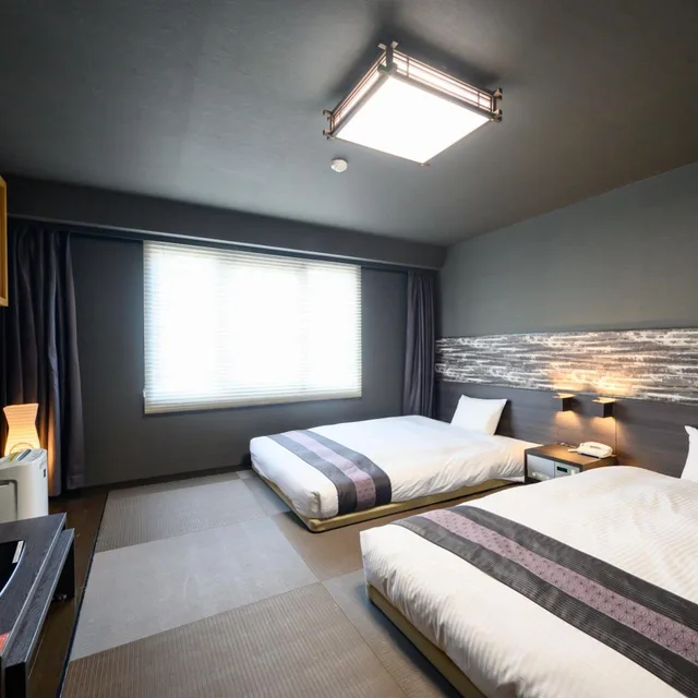 غرفة بسريرين منفصلين، Iga Ueno City Hotel 1/9