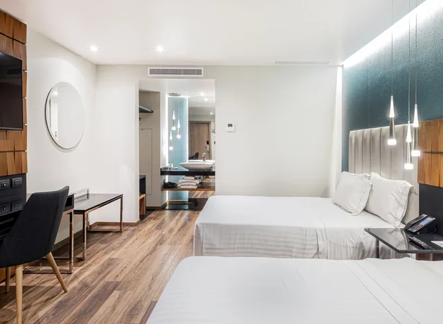 غرفة تنفيذية بسريرين مزدوجين، Hotel Real del Río 4/6