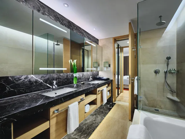 جناح ديلوكس بغرفتي نوم، Grand ParcVue Hotel Residence Chengdu 4/5
