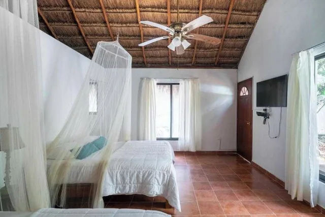 غرفة قياسية بسريرين مزدوجين، Collection O EcoVergel Hotel Boutique Spa in Tulum 2/6