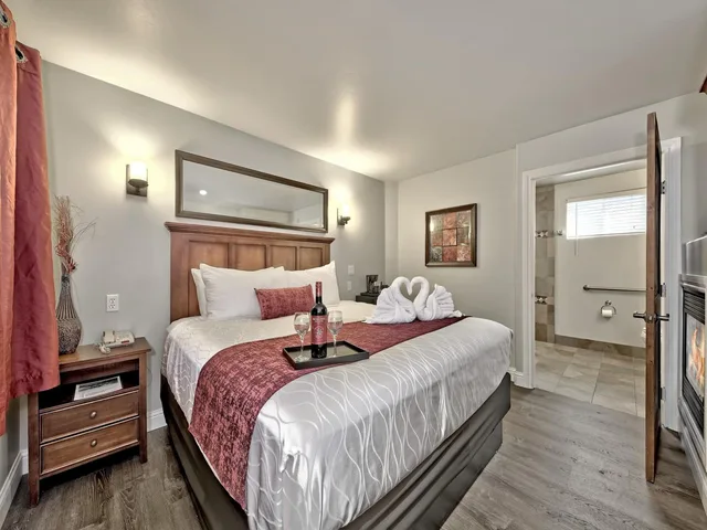 غرفة بسرير كينج، Secrets Inn Lake Tahoe 3/6
