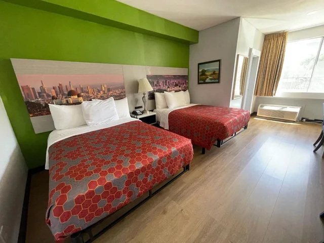 غرفة ديلوكس بسرير مزدوج أو سريرين منفصلين، Hotel Pacific Garden 1/6