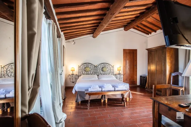 غرفة كومفورت ثلاثية بغرفة نوم واحدة، Tenuta il Burchio Hotel 6/10