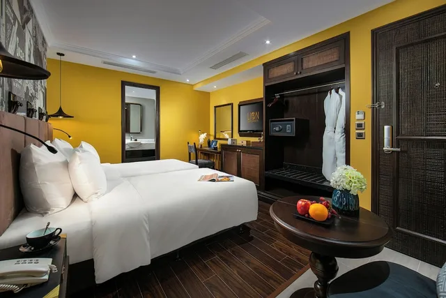 غرفة بريميوم ديلوكس بسرير كوين بإطلالة على المدينة، Hanoi Lion Boutique Hotel 7/10
