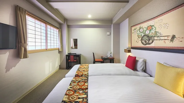 غرفة سوبيريور بسريرين منفصلين، Kyoto Inn Gion The Second 8/10